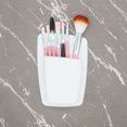 thumbnail image 2 of Jinsinto Silicone Toothbrush Holder Toothpaste Razor Holder Bathroom Organizer Storage Wall Mounted Small Toiletry Items，2 Pcs (White x2), 2 of 5