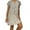 Gray, variant on Jophufed Plus Size Dresses for Womens Summer Short Sleeve V-Neck Casual Hot Vacation Solid Color Party Beach Mini Shirt Dress