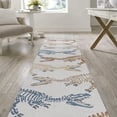 thumbnail image 5 of JONATHAN Y KDW103A-28 Kingdarr T-Rex Modern Kids Machine-Washable Cream/Multi 2 ft. x 8 ft. Runner Rug, Bohemian, Pet Friendly, Stain Resistant, Easy to Clean, for Living Room, Bedroom, 5 of 10