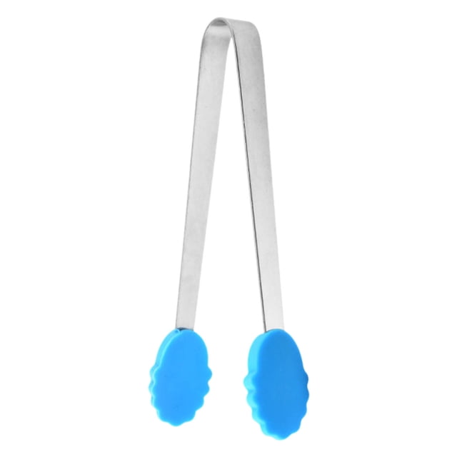 Pinces à Glaçons en Acier Inoxydable, Pinces en Silicone pour Mini Glaçons - Pinces et Clips pour Aliments Café