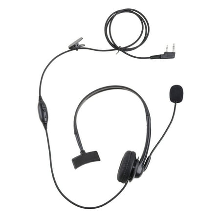 2 Pin PTT Mic Headset Covert Acoustic Earpiece For TK UV-5RA UV-5RA Plus UV-5RB Radio Accessories