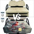 thumbnail image 6 of COEQINE Golf Cart Seat Covers with Carry Handle, Comfortable Golf Cart Seat Towel Blanket, Fits for EZGO Yamaha Club Car and Other 2-Seat Golf Carts, Northern Cardinal Bird, 6 of 8