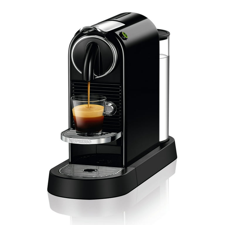 Redaktør Merchandiser tyv Nespresso CitiZ D112 Black Single Serve Espresso Machine - Walmart.com