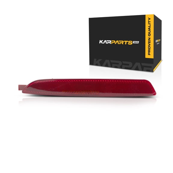 Carlights360 For Kia Sorento 2011 2012 2013 Rear Reflector Lamp Assembly Unit Driver Side CAPA Certified KI1184102C | 92405 1U200