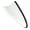 White, variant on Automotive Roof Fish Fin Cover Car Roof Caps Adhesive Aerials Trim Replacement Aerials Toppers