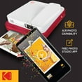 thumbnail image 2 of Kodak Smile Classic 16MP, Bluetooth, 3.5"x4.25" Digital Instant Camera - Red, 2 of 9