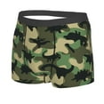 thumbnail image 2 of Kll Black Dinosaur Men'S Cotton Boxer Briefs Underwear-Small, 2 of 9