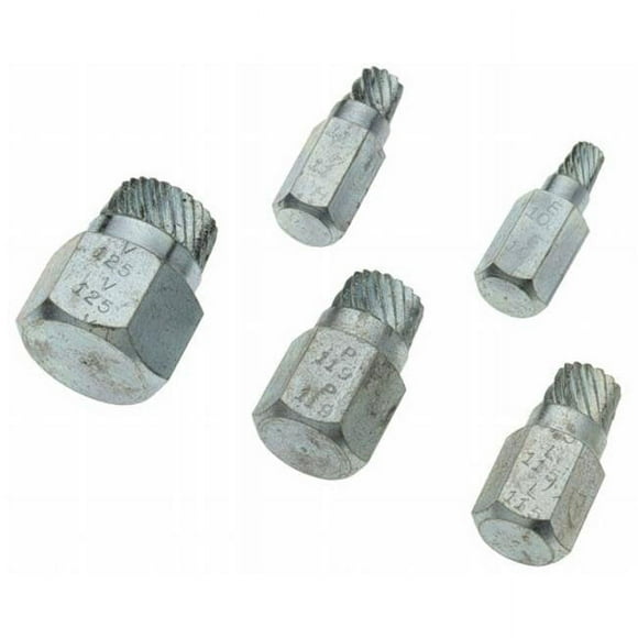 Superior Tool 5 Piece Bolt Extractor Kit 05250