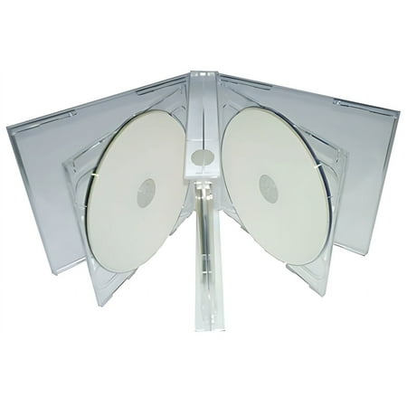 CheckOutStore 25 Clear Sextuple 6 Disc CD Jewel Case price history on PriceWatchPro