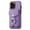 Purple, variant on Compatible with iPhone 16 Wallet Case with Credit Card Holder, 360° Rotation Ring Holder Stand, Back Flip Premium Leather Shockproof Cover for iPhone 16,Purple