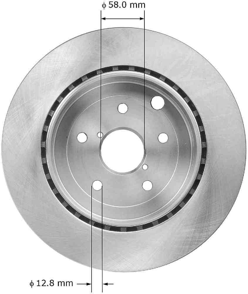 Bendix PRT5892 Premium Brake Rotor