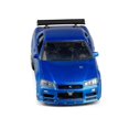 thumbnail image 4 of Coche de juguete Roku Nissan GT-R R34 modelo de aleación 1:36 para niños, 4 of 5