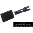 thumbnail image 4 of Adaptable Anti-Splash Nozzle with 6 Foam Brushes for Polaris 280 Pool Robot equivalent to Tail Sweep Pro TSP10P, 4 of 5