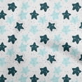 thumbnail image 1 of oneOone Silk Tabby Aqua Blue Fabric Kawai Sewing Craft Projects Fabric Prints By Yard 42 Inch Wide-D2, 1 of 5