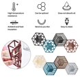thumbnail image 4 of 8 Pcs Tapis d'Isolation pour Vaisselle sous-Verres de Bureau Tapis d'Isolation pour Bol de Poêle Décoration Maison, 4 of 9