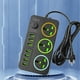 thumbnail image 1 of Regleta con 3 Tomas de Corriente Universales 7 Puertos USB 3000W | Protector contra sobretensiones con interruptores individuales | Cable de extensión de 78.7" | Protección contra sobrecarga, 1 of 8