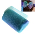 thumbnail image 1 of Cinta de malla de íris de lentejuelas para bricolaje, de brillante, silla, lazo para el pelo, ropa, costura, manualidades, joyería, Hugo Rollos de tul con purpurina, 1 of 10