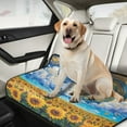 thumbnail image 5 of Qxltty Sunflower with Swirling Clouds Cat litter Pads Pet Set of 2 Diaper Mats Center Anti-leakage Layer Absorbent Soft and Comfortable, 5 of 7
