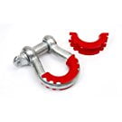Red Winch Hook Roller Fairlead Isolator Fits Smittybilt Roller Fairle Daystar