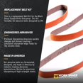 thumbnail image 3 of Kit de Cinturones para Afilador de Cuchillos Drill Doctor WSCMB 3 Unidades, 3 of 4