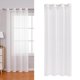 thumbnail image 3 of Ventana transparente blanca Material respetuoso con el medio ambiente Cómodo Artesanía exquisita Cortina transparente para balcón Puerta de la , 100cmx130cm C-100cmx130 cm Yotijar Ventana de gasa transparente, 3 of 10
