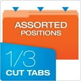 thumbnail image 2 of Pendaflex Interior File Folders 1/3 Cut Top Tab Legal Orange 100/Box 435013ORA, 2 of 6