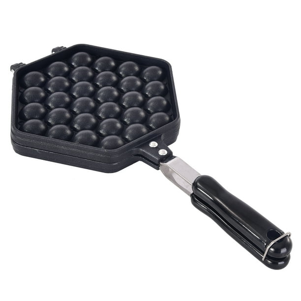 Household Egg Waffle Cake Mold with 30 Holes Double Side Octopus Balls