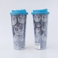 thumbnail image 3 of Disney The Nightmare Before Christmas Jack Sugar Skull Plastic Travel Tumbler, 3 of 8