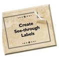 thumbnail image 2 of Matte Clear Shipping Labels, Inkjet Printers, 8.5 X 11, Clear, 25/pack | Bundle of 2 Packs, 2 of 4