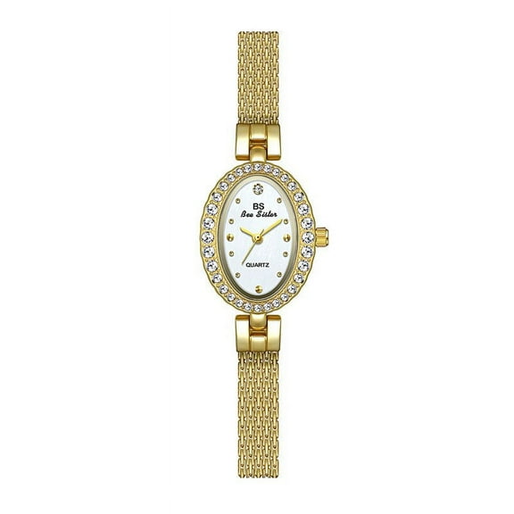 BS New Watch Chain Watch Light Luxury Middle and Ancient Niche Women's Watch Quartz Watch Fashion
