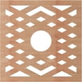 thumbnail image 4 of 20"OD x 5 1/8"ID x 1/4"T Chevron Wood Fretwork Pierced Ceiling Medallion, Cherry, 4 of 16