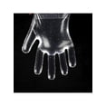 thumbnail image 4 of 100x Plastic GLOVES Disposable Hygiene POLYTHENE Catering Food Mechanics Gloves, 4 of 5