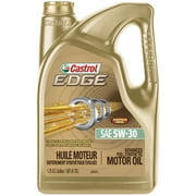 Castrol EDGE 5W-30 Diesel Full Synthetic Motor Oil, 5 QT