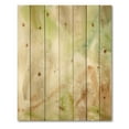 thumbnail image 3 of Designart 'Pastel Abstract With Brown Green and Beige Spots' Modern Print on Natural Pine Wood, 3 of 5