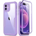 thumbnail image 1 of Compatible con funda para iPhone 12 Pro, funda para iPhone 12 con protector de pantalla [integrado], pase de grado militar de 21 pies. Funda protectora para teléfono con prueba de caída para Ipho, 1 of 5