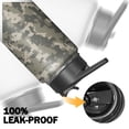 thumbnail image 5 of 18oz Insulated Water Bottle with Straw & Cleaning Brush, Wide Mouth Stainless Steel Flask, Camo Print, 5 of 5