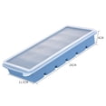 thumbnail image 6 of Ice Cube Tray with Lid, Easy-Release Silicone Bottom, Ice Cube Tray for Freezer, Easy-Release Flexible Ice Cube Molds 6 Cubes for Cocktail,Whiskey, 6 of 8