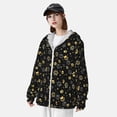 thumbnail image 3 of Xecao Gold Dog Paw for Sun Shirt-A lightweight, Hoodie-Style Long-Sleeve UV Protection Garment Designed for Other Outdoor Activities. -Small, 3 of 7