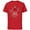 Red, variant on Disney Minnie Mouse Winter Wishes - Short Sleeve Cotton T-Shirt for Adults - Customized-Black