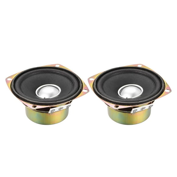 Altavoz Tweeter Antimagnético de 10W 4 Ohm 3 Pulgadas 78x78x39mm 2PCS