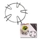thumbnail image 3 of Estante Universal Para Estufa De Gas, Soporte Para Wok De Hierro Fundido, Soporte Para Estufa De Cocina 2 Uds. Inevent HA042593-02, 3 of 5