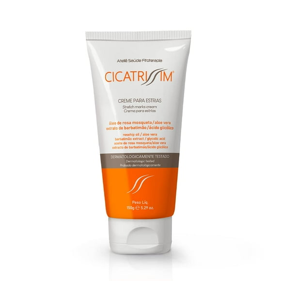 Cicatrissim Crème d'Élimination des Marques à Extensibilité Profonde - Formule Innovante avec des Ingrédients Naturels Purs et Puissants de la Flore Brésilienne - pour Toutes les Vergetures et Tous les Types de Peau.