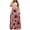 Pink Womens Summer Dress, variant on USSUMA Dresses for Women Party Casual Floral Womens Short Sleeve Maxi Swing Dress Bohemian Casual Crewneck Tunic Dress High Waist Elastic Long Beach Sundress