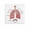 FRAMED12X12INCH(30X30CM), variant on Human Body Respiratory System Diagram Poster Hospital Wall Art Canvas Painting Wall Art Poster for Bedroom Living Room Decor