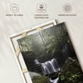 thumbnail image 6 of Elephant Stock Rickett's Waterfall Wall Art - Vertical Canvas Wall Art - Living Room Wall Decor - Wellness Canvas - Green And Brown Decor By Lisa Larson - 32" x 48", 6 of 8