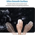 thumbnail image 4 of .x BAT Shadow Rubber Stitched Edges Extended Large Gaming Mouse Pad Office Keyboard Mouse Mat, 4 of 6