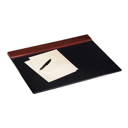 Rolodex Wood Tone Desk Pad, Mahogany, 24 x 19