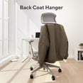 thumbnail image 2 of Nouhaus Airex Gray Mesh, High Back, Headrest, 3D Armrests, 3-Level Tilt, Wide Cushion Office Chair for Home & Office, 2 of 11