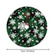 thumbnail image 3 of Falda de árbol de Navidad con copos de nieve de Papá Noel | Decoración festiva de poliéster para la base del árbol | Exquisita decoración navideña para árboles de Navidad estándar, 3 of 5
