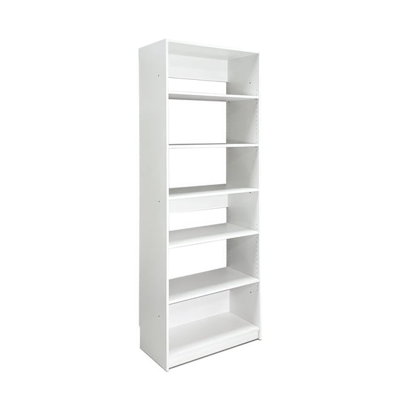 Prosper 32" White Wood Walk-in Closet with Five Shelves